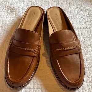 LIKE NEW MADEWELL mule loafers